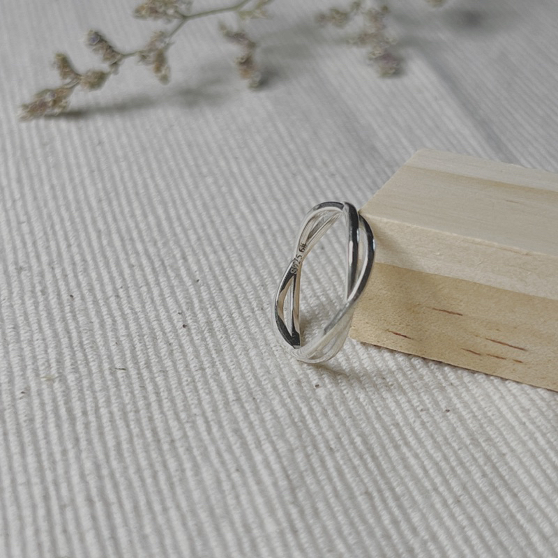 【Moonsee】純銀戒指-簡約百搭無限