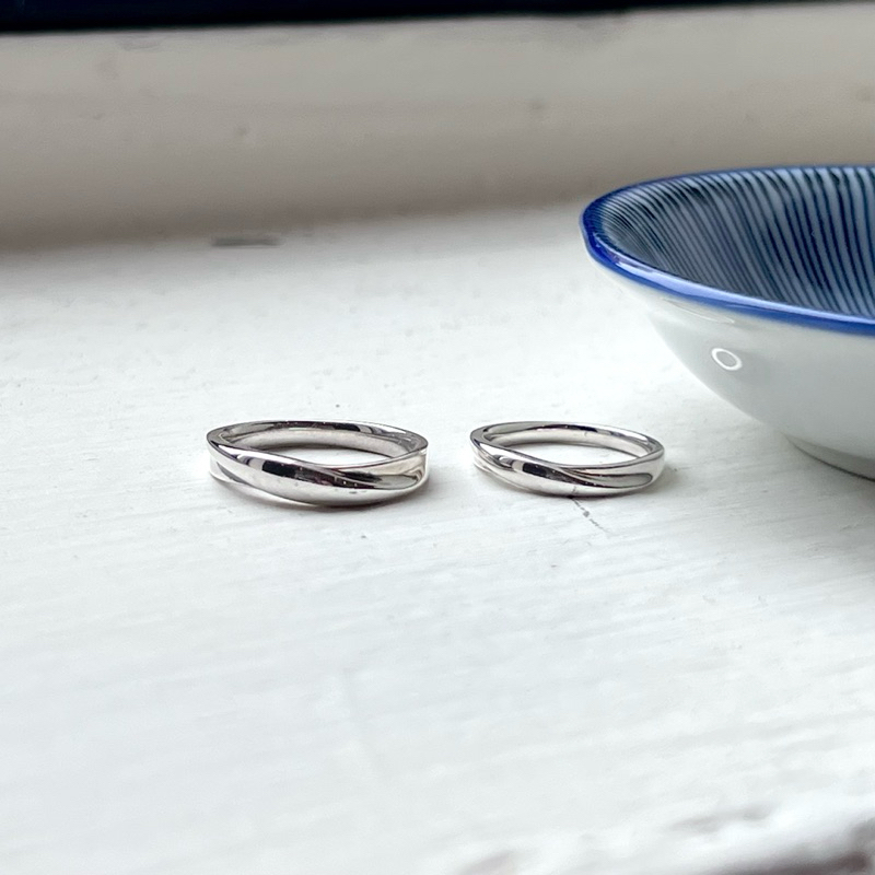 【Moonsee】純銀-心有所屬男女對戒