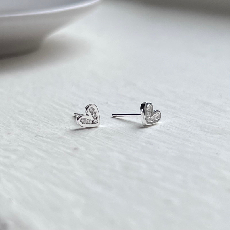 【Moonsee】純銀耳針-獨立的愛