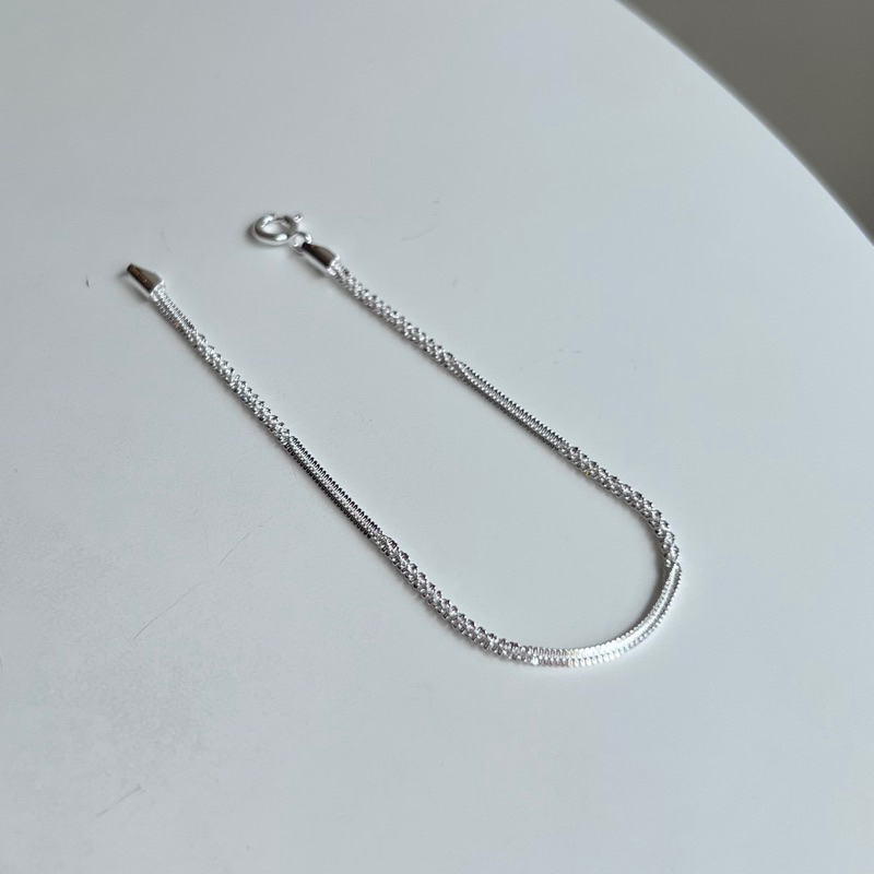 【Moonsee】純銀-滾蛇鍊手鍊