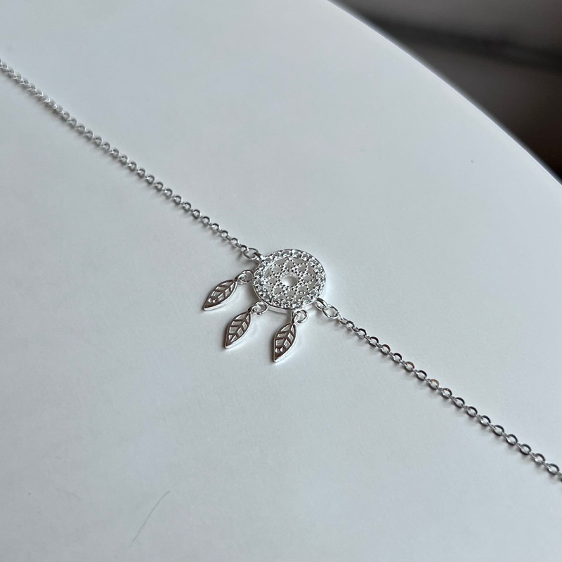 【Moonsee】純銀手鍊-捕夢網