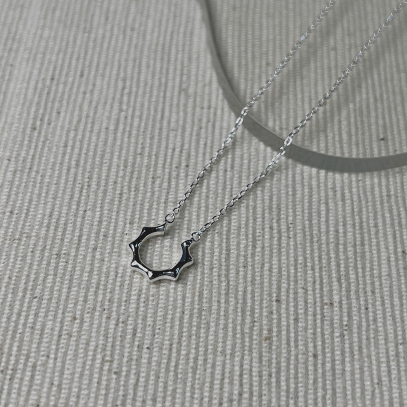 【Moonsee】純銀項鍊-主君的太陽 也有同款耳針可搭一套👍🏻