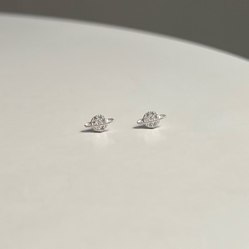 【Moonsee】純銀鎖珠款-小行星(單支)