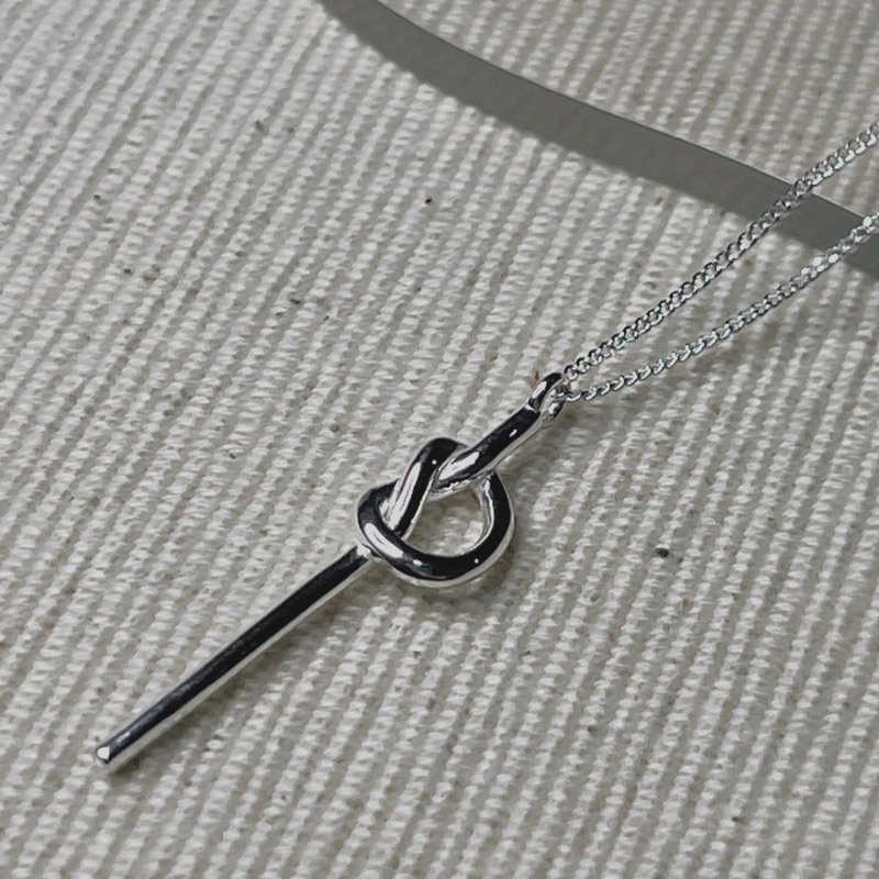 【Moonsee】純銀項鍊-無限直桿